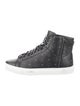 MCM Leather Printed Sneakers