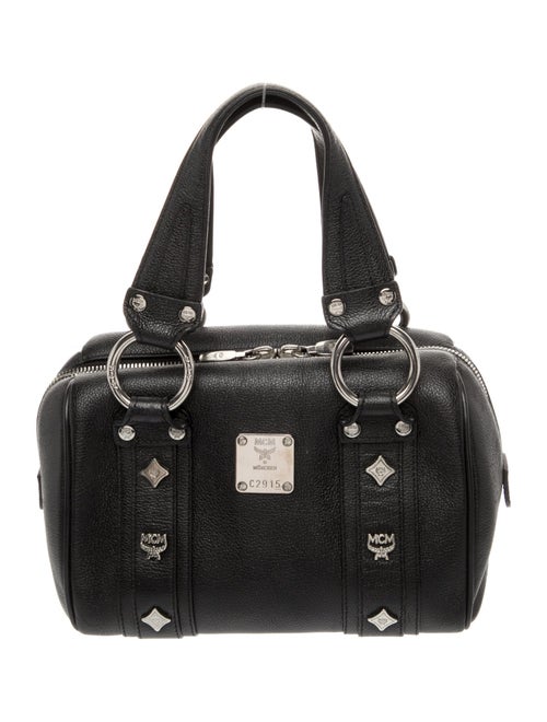 MCM Monogram Top Handle Bag