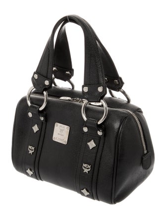 MCM Monogram Top Handle Bag