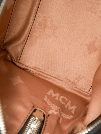 MCM Monogram Top Handle Bag