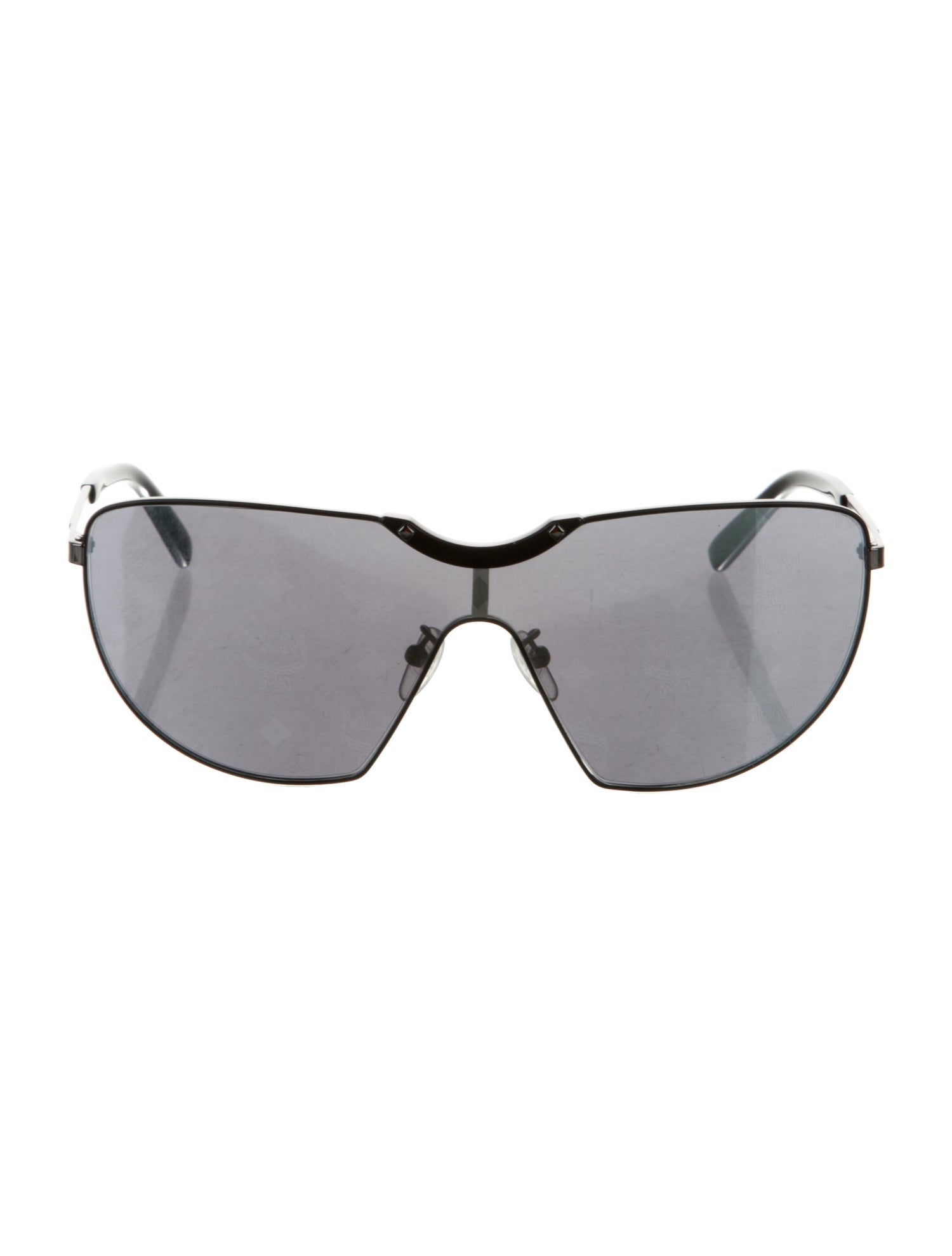 MCM Shield Mirrored Sunglasses