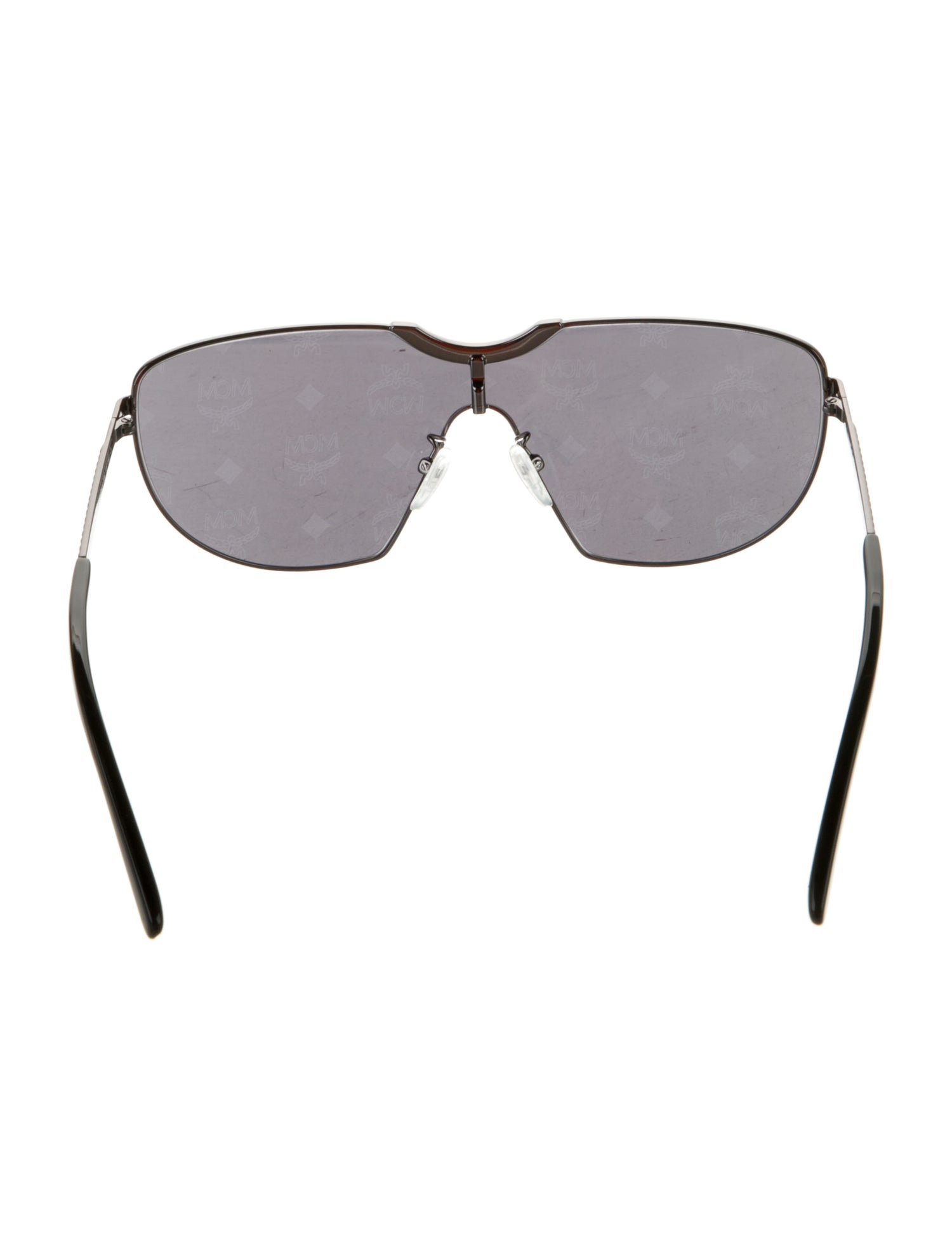 MCM Shield Mirrored Sunglasses