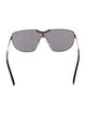 MCM Shield Mirrored Sunglasses