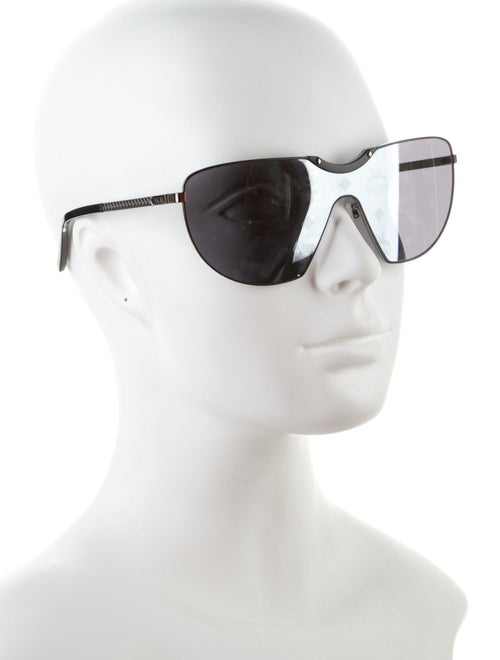 MCM Shield Mirrored Sunglasses