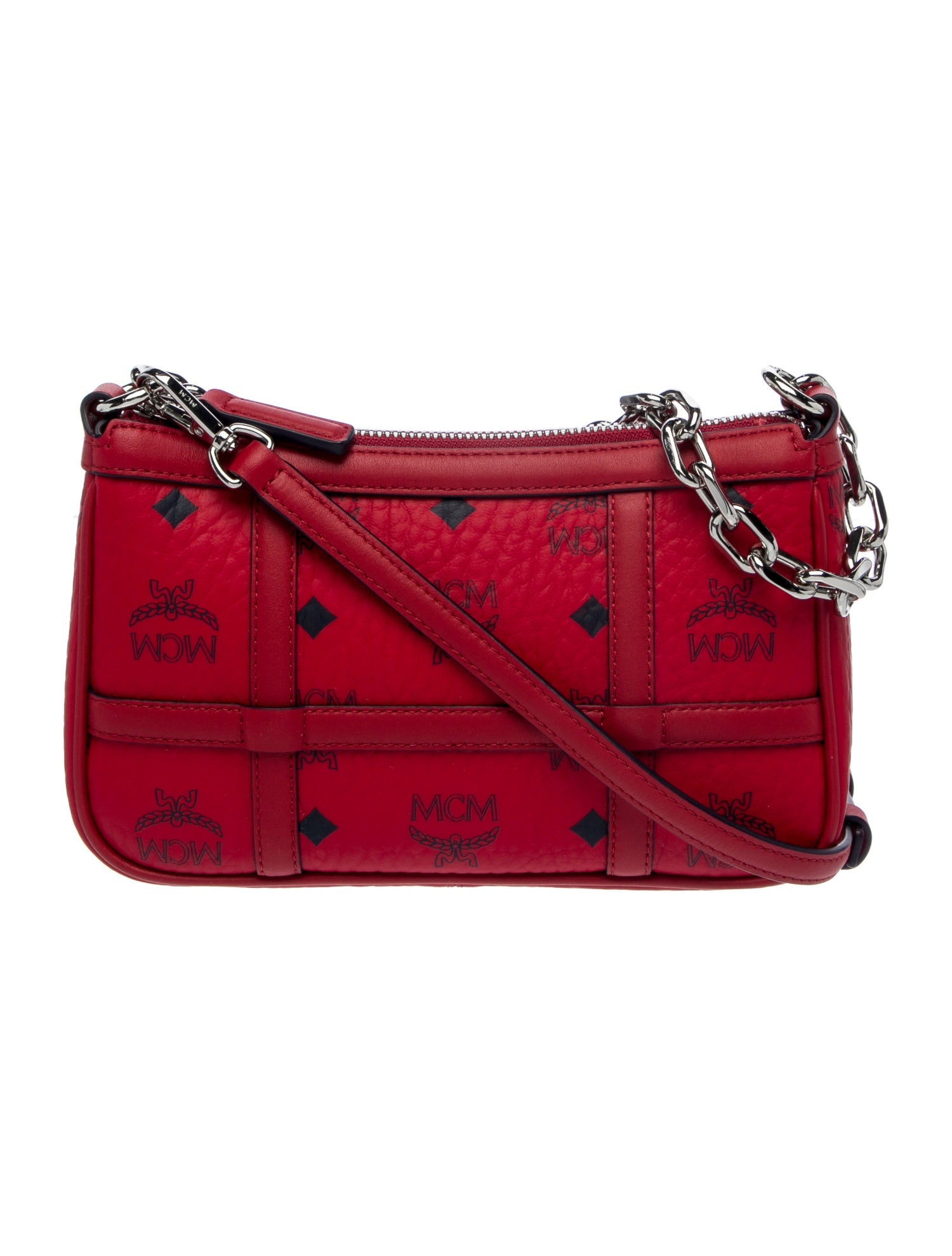 MCM Leather Shoulder Bag