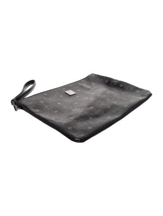 MCM Leather Clutch