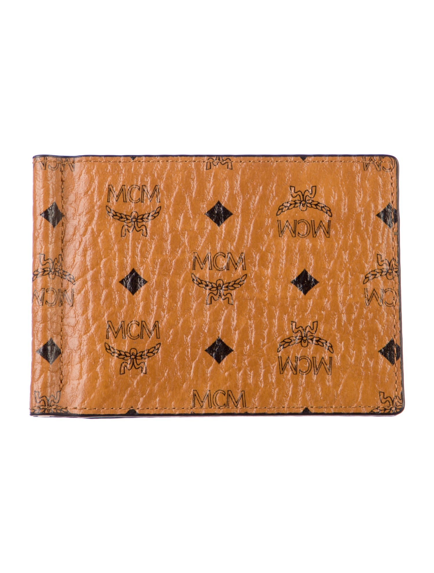 MCM Leather Printed Bifold Wallet