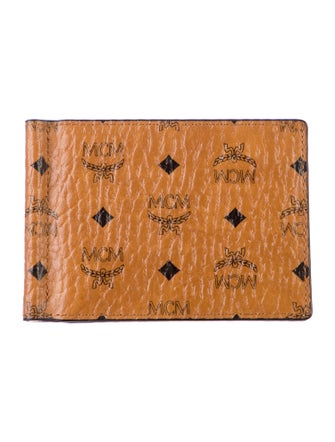 MCM Leather Printed Bifold Wallet