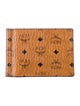 MCM Leather Printed Bifold Wallet