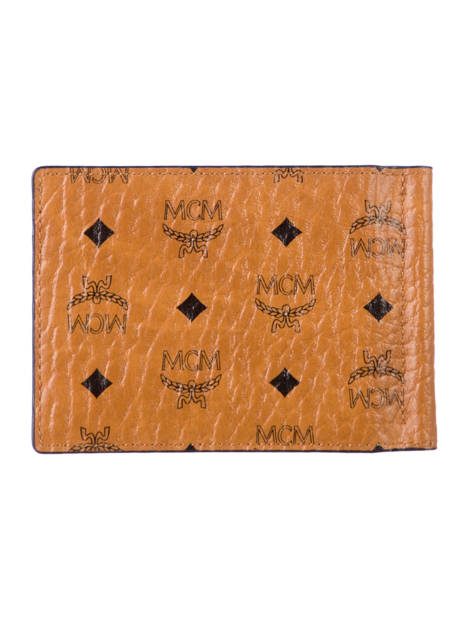 MCM Leather Printed Bifold Wallet