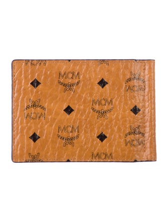 MCM Leather Printed Bifold Wallet