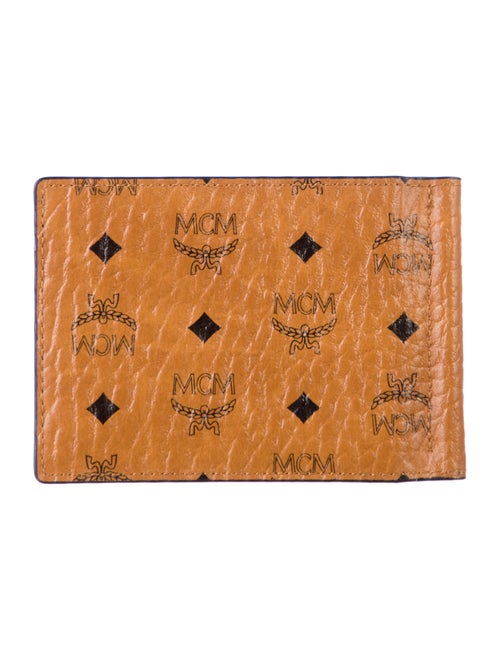 MCM Leather Printed Bifold Wallet