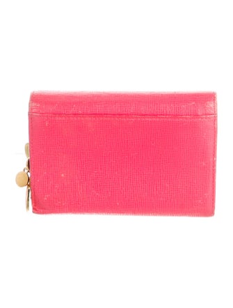 MCM Leather Trifold Wallet