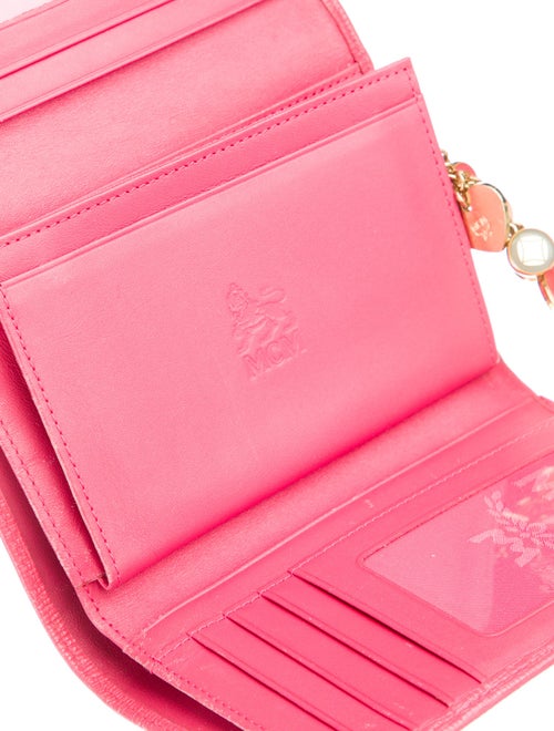 MCM Leather Trifold Wallet