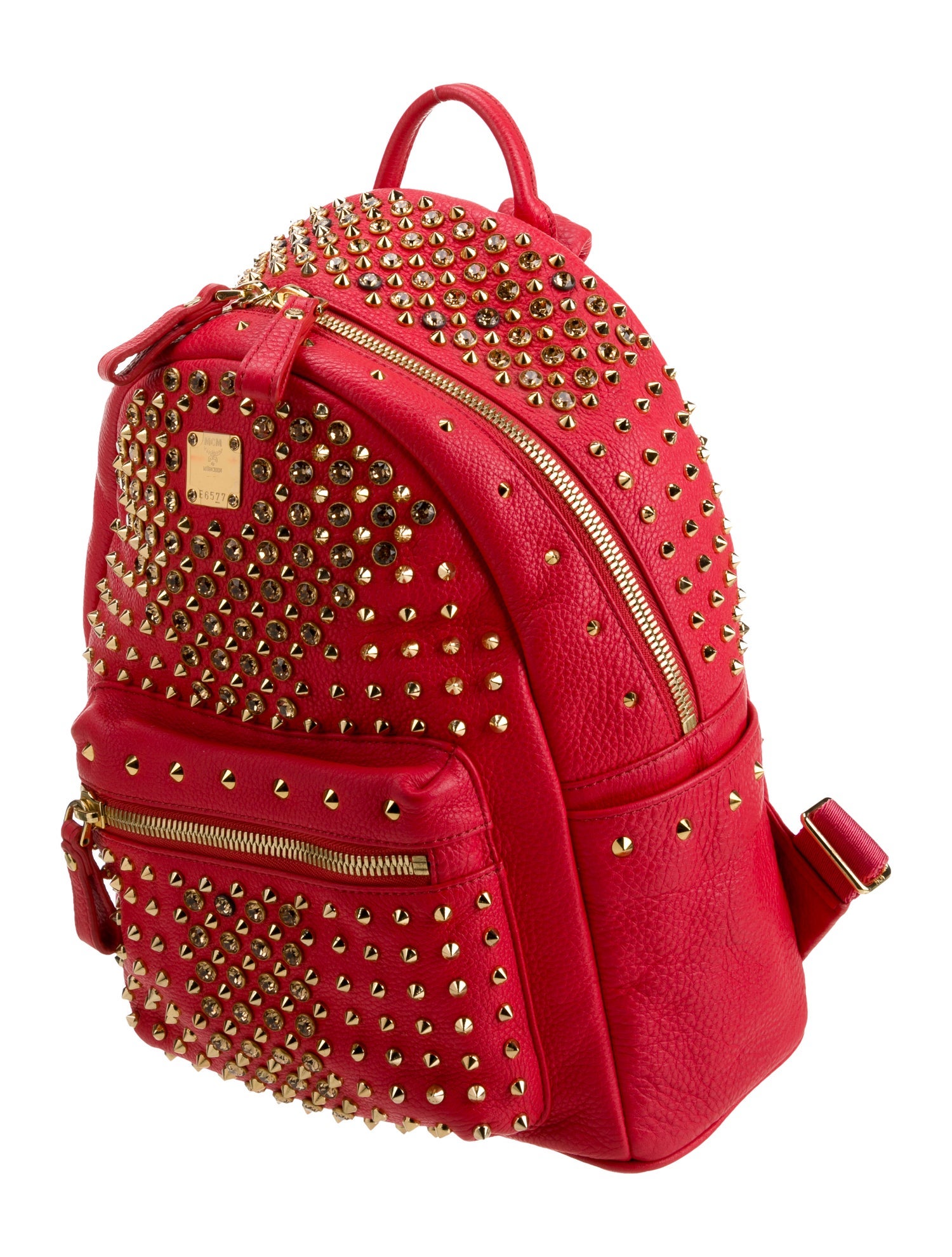 MCM Leather Backpack