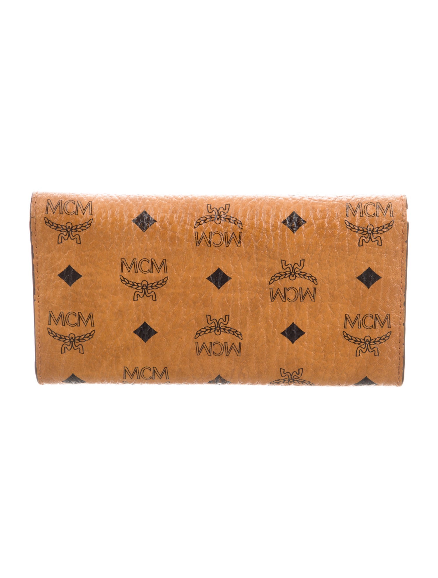 MCM Visetos Leather Wallet