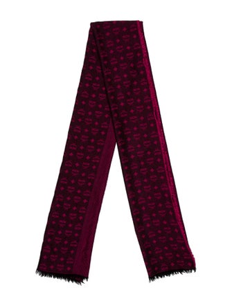 MCM Wool Printed Scarf