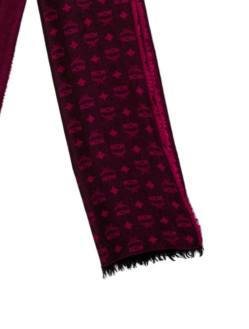 MCM Wool Printed Scarf