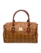 MCM Monogram Top Handle Bag
