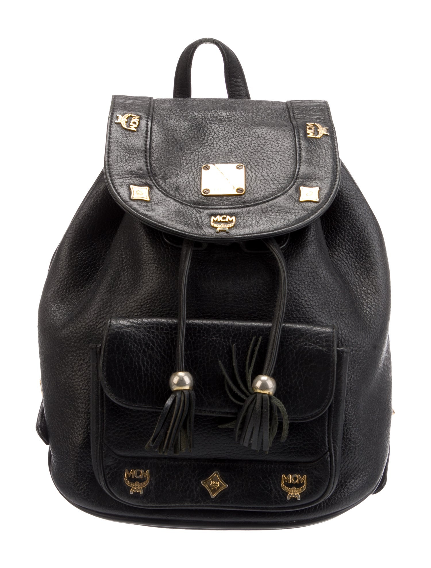 MCM Leather Backpack