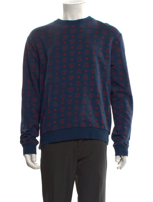 MCM Printed Crew Neck Pullover