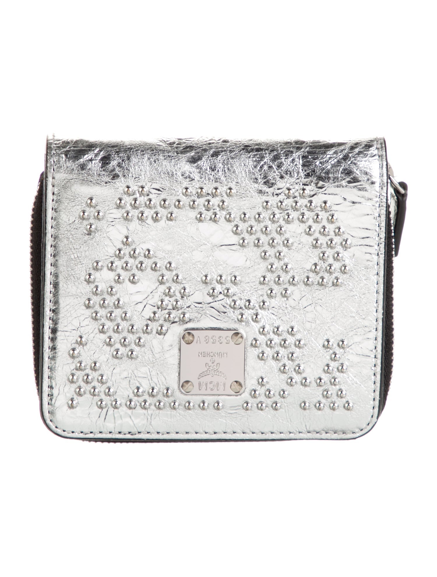 MCM Leather Printed Wallet