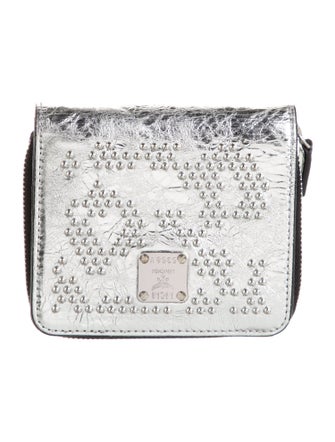 MCM Leather Printed Wallet