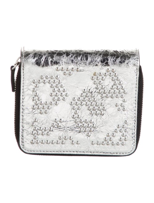 MCM Leather Printed Wallet