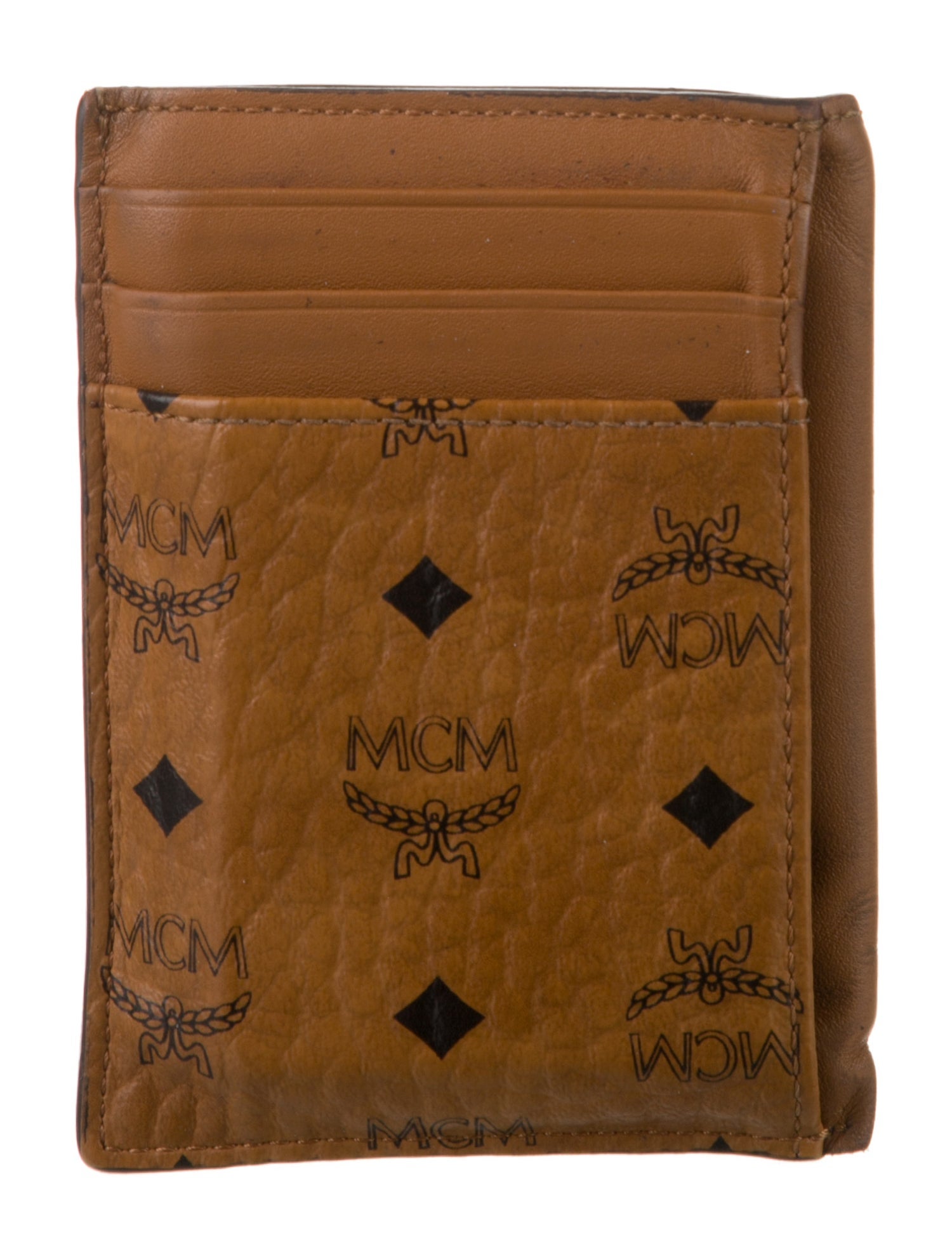 MCM Leather Printed Bifold Wallet