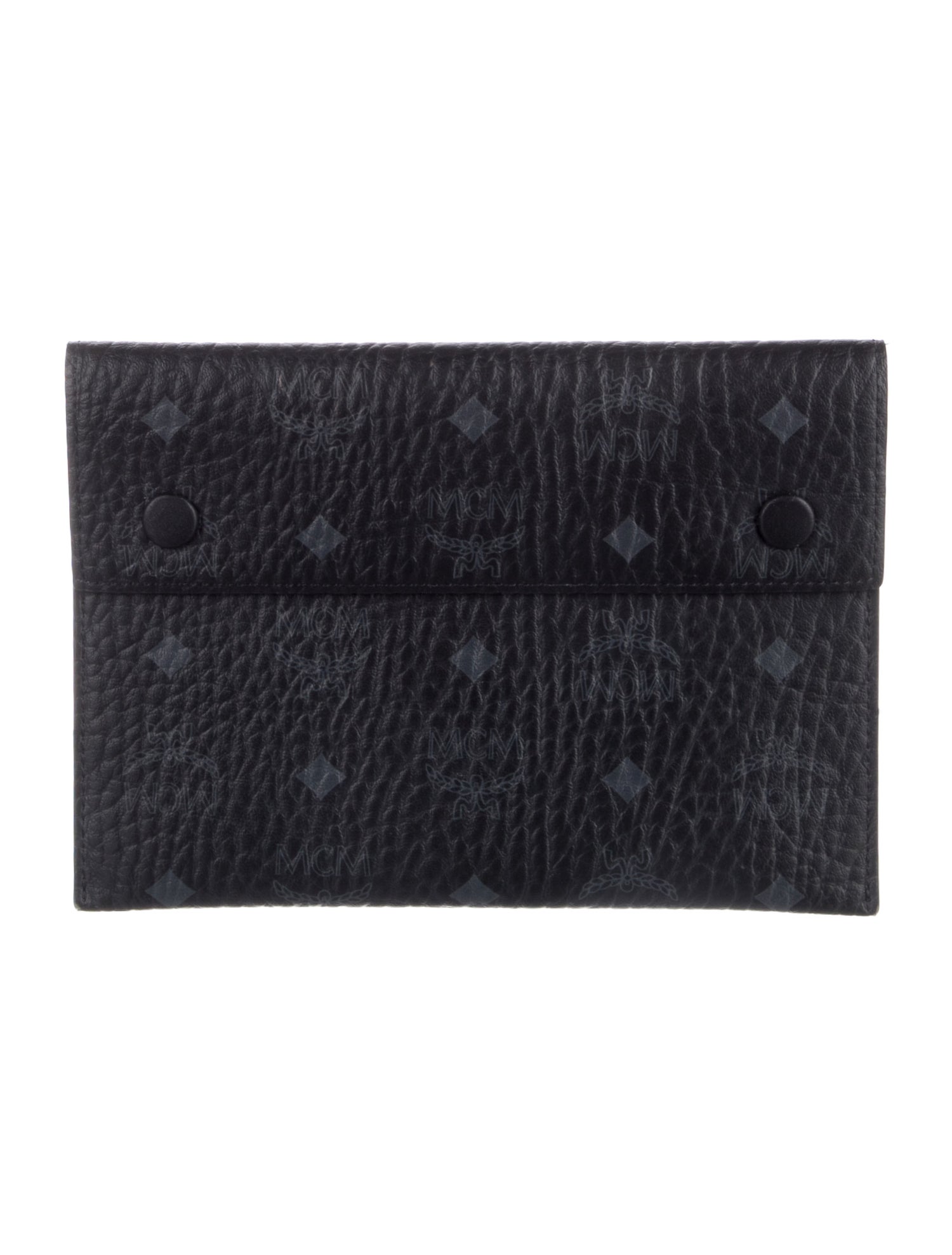 MCM Leather Printed Wallet