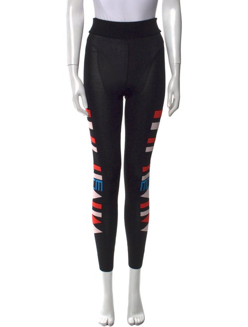 MCM Graphic Print Skinny Leg Pants