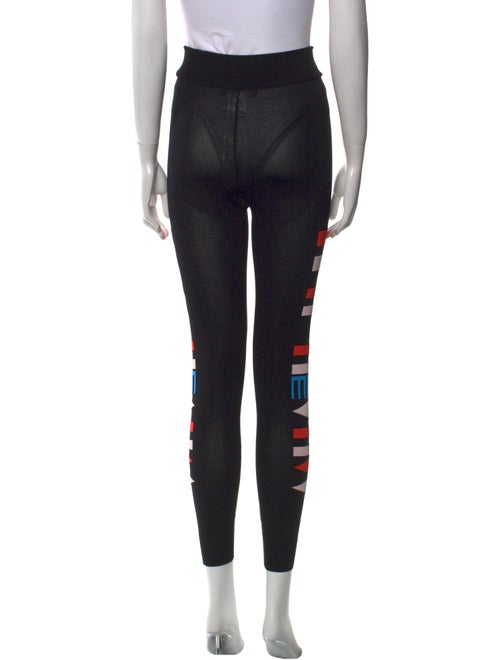 MCM Graphic Print Skinny Leg Pants