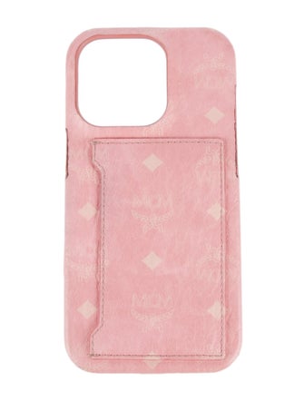 MCM Monogram iPhone 14 Pro Case