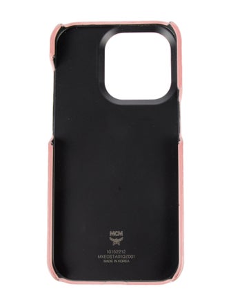 MCM Monogram iPhone 14 Pro Case