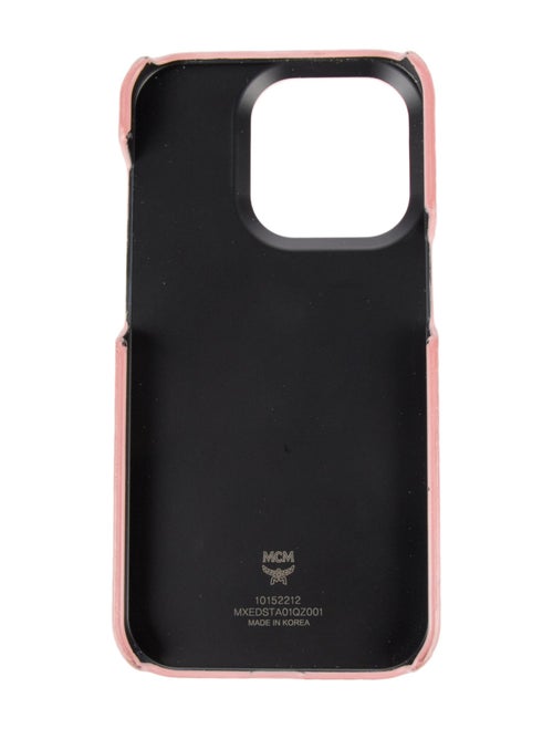 MCM Monogram iPhone 14 Pro Case