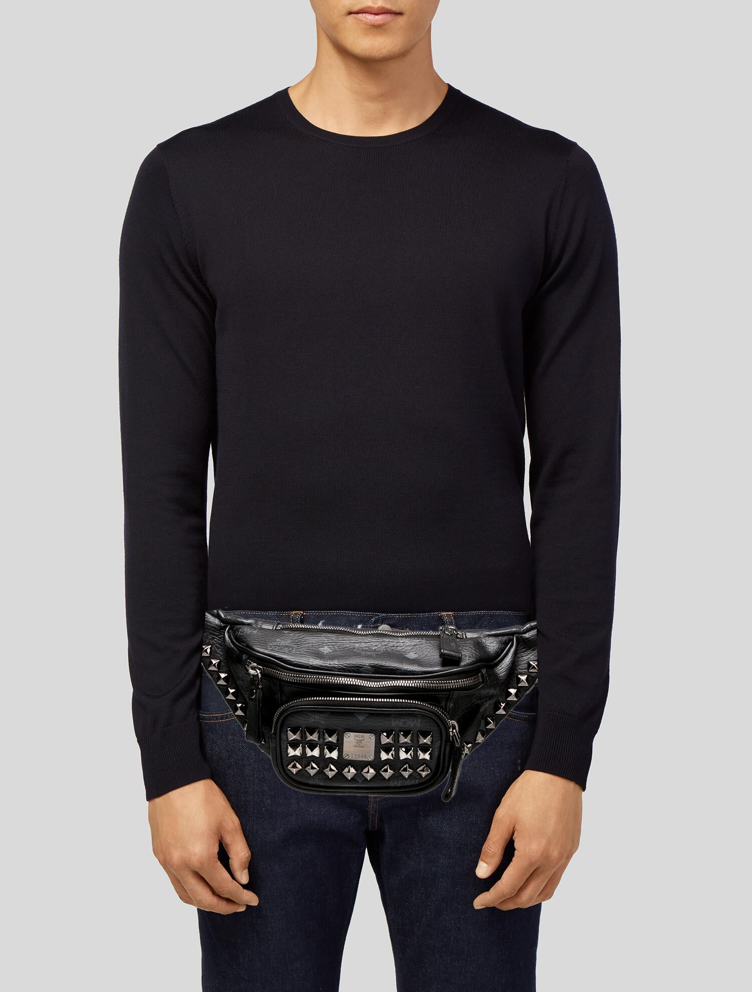 MCM Visetos Belt Bag