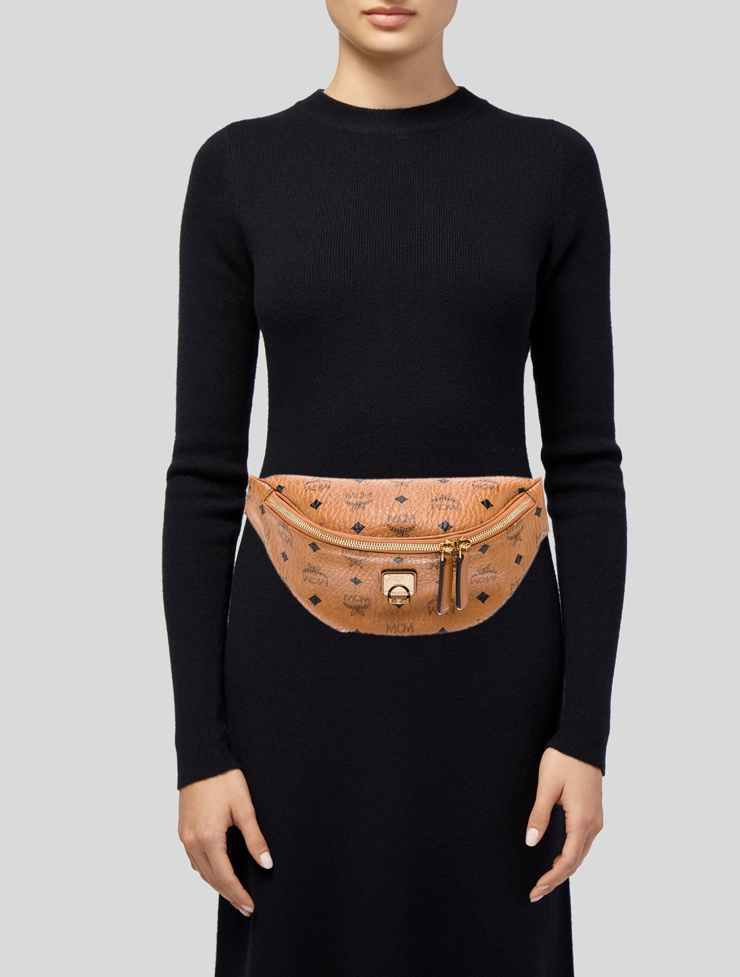 MCM Signature Belt Bag