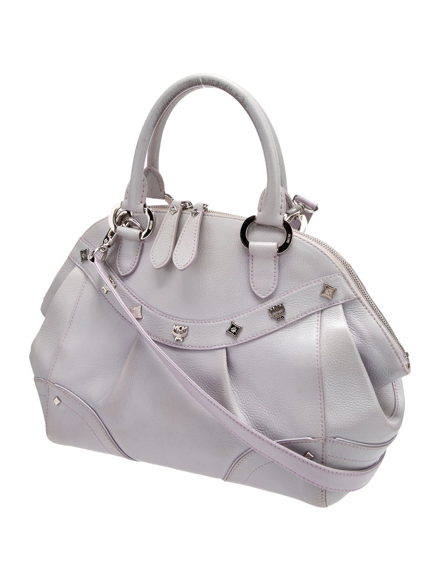 MCM Leather Crossbody Bag