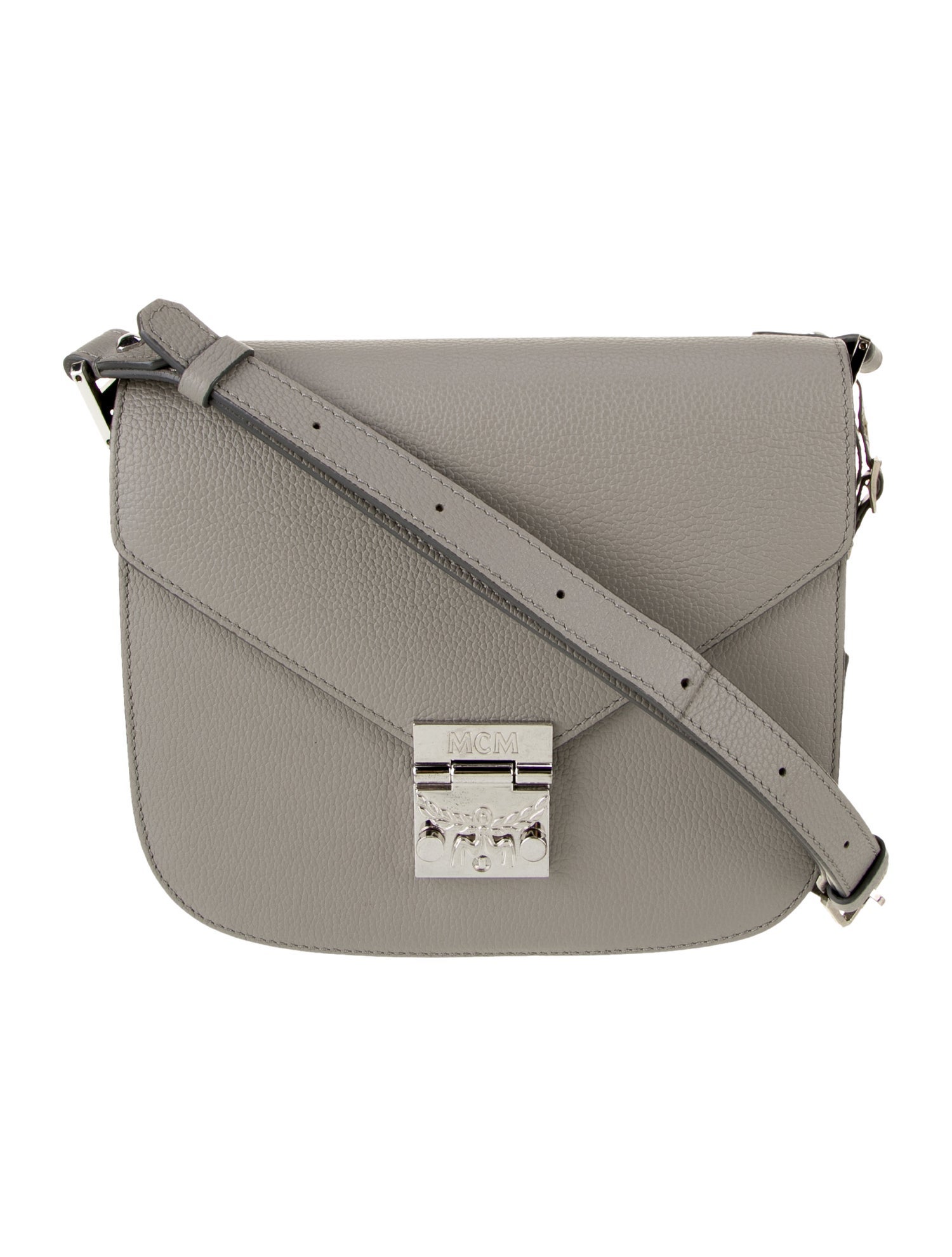 MCM Leather Messenger Bag