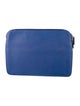 MCM Blue Lap Top Case