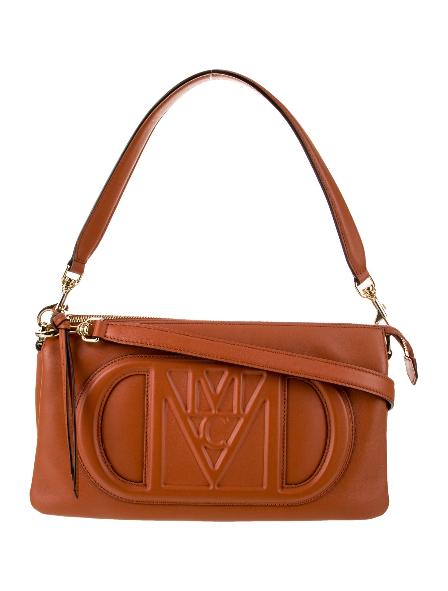 MCM Leather Shoulder Bag