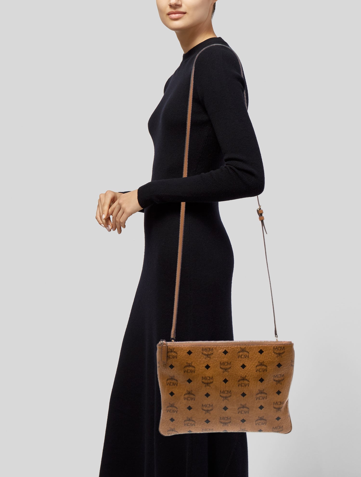 MCM Monogram Crossbody Bag