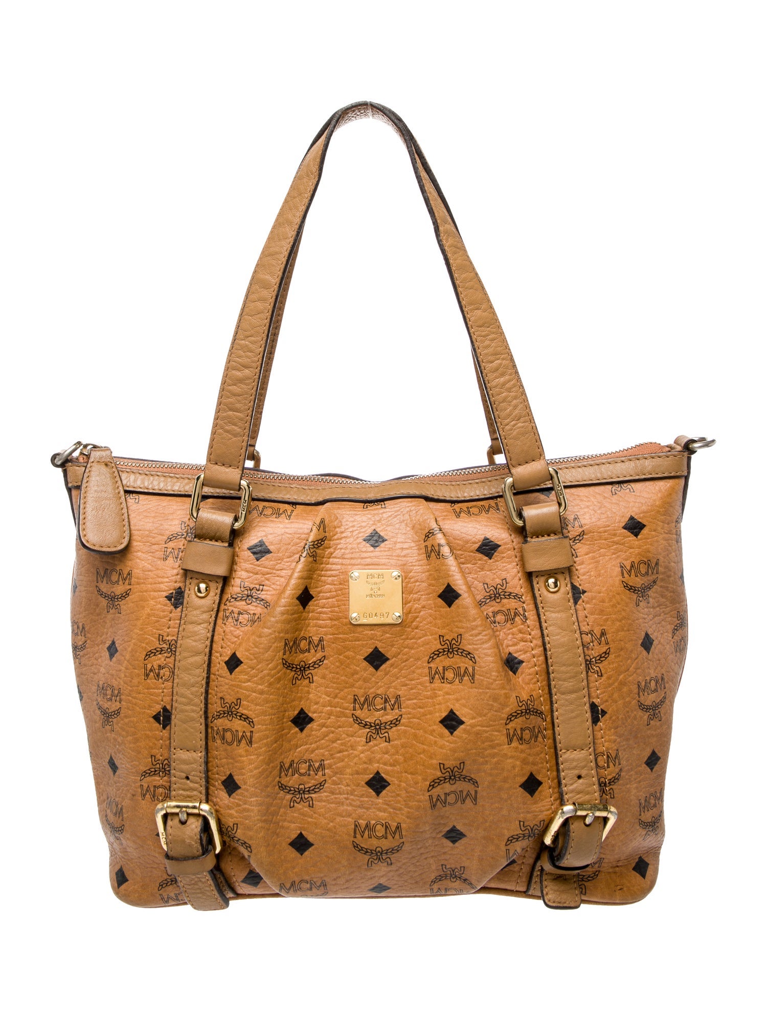 MCM Leather Shoulder Bag