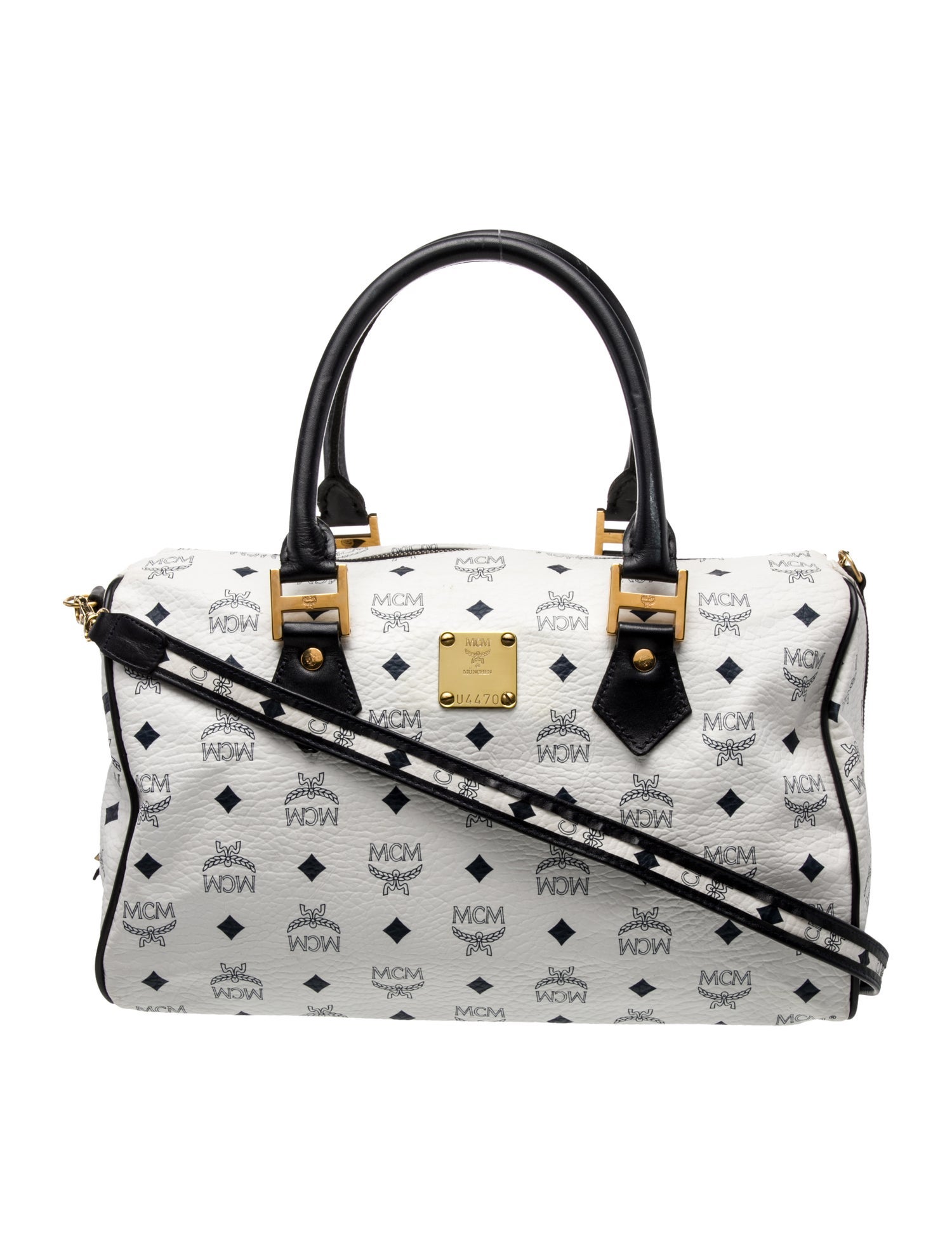 MCM Top Handle Bag