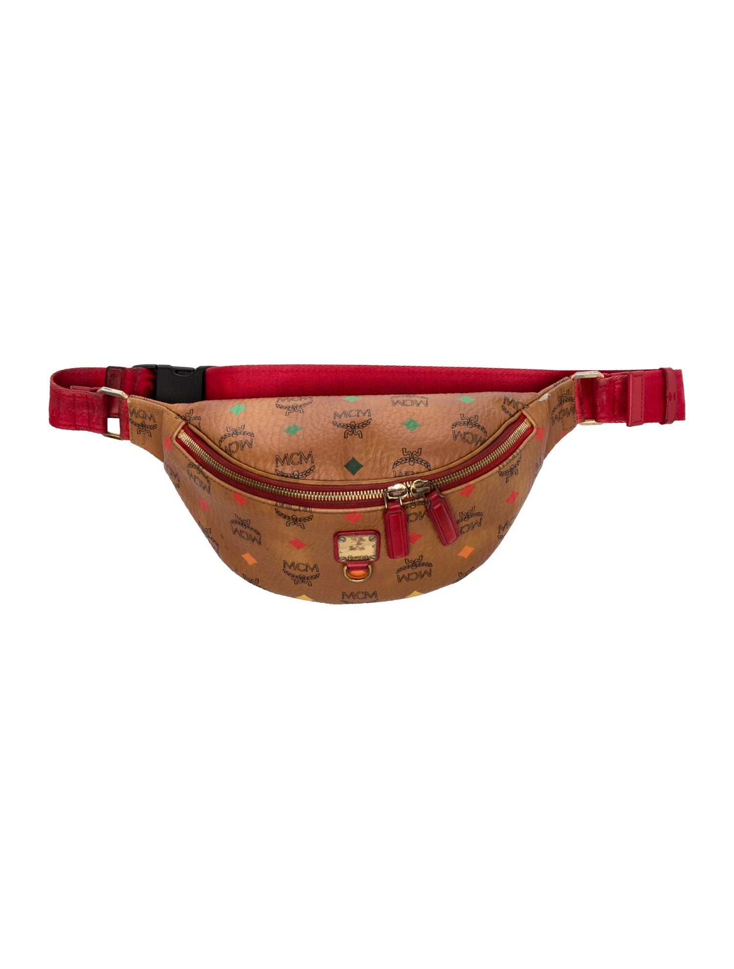 MCM Visetos Belt Bag