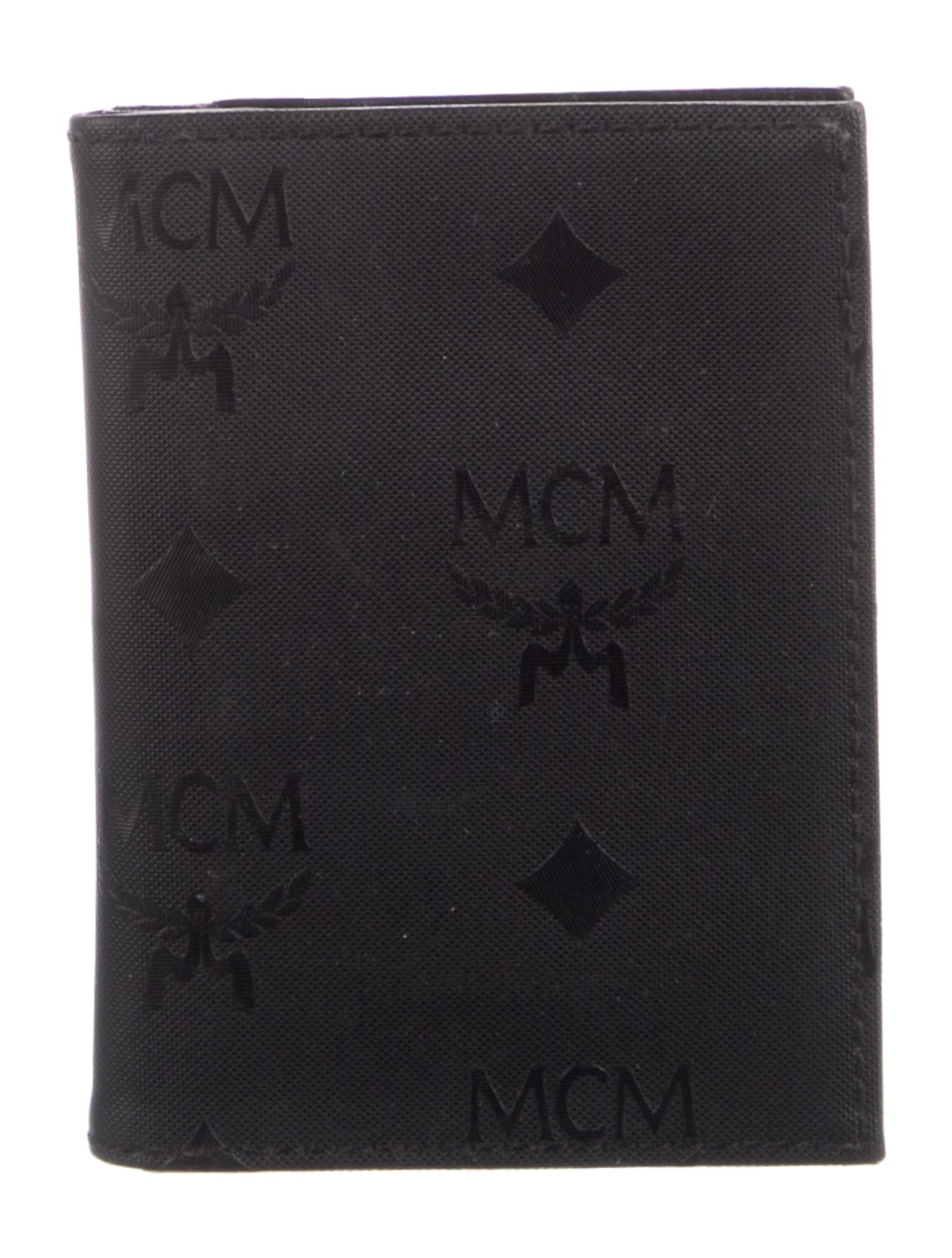 MCM Vinyl Printed Bifold Wallet