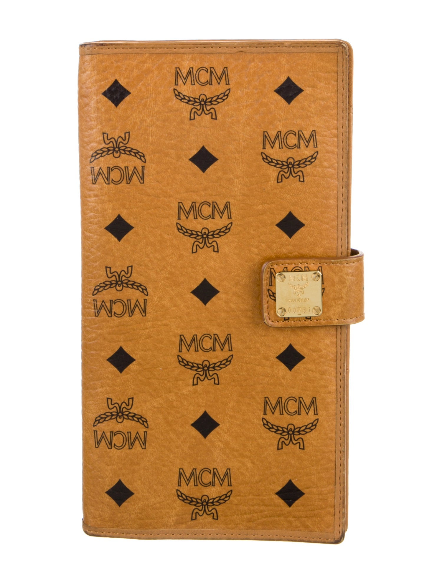 MCM Leather Printed Bifold Wallet