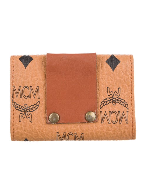MCM Printed Compact Wallet