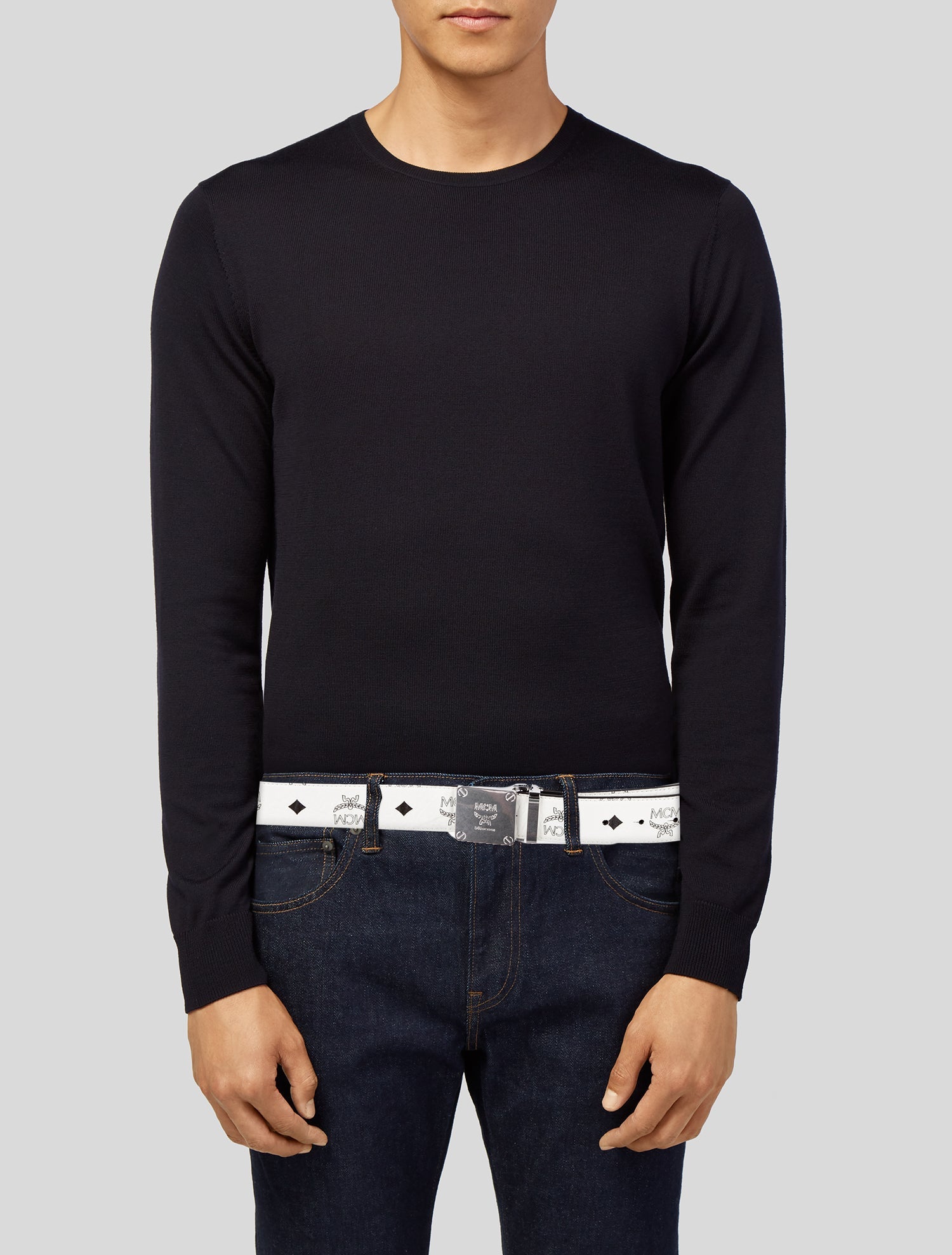 MCM Leather Waist Belt