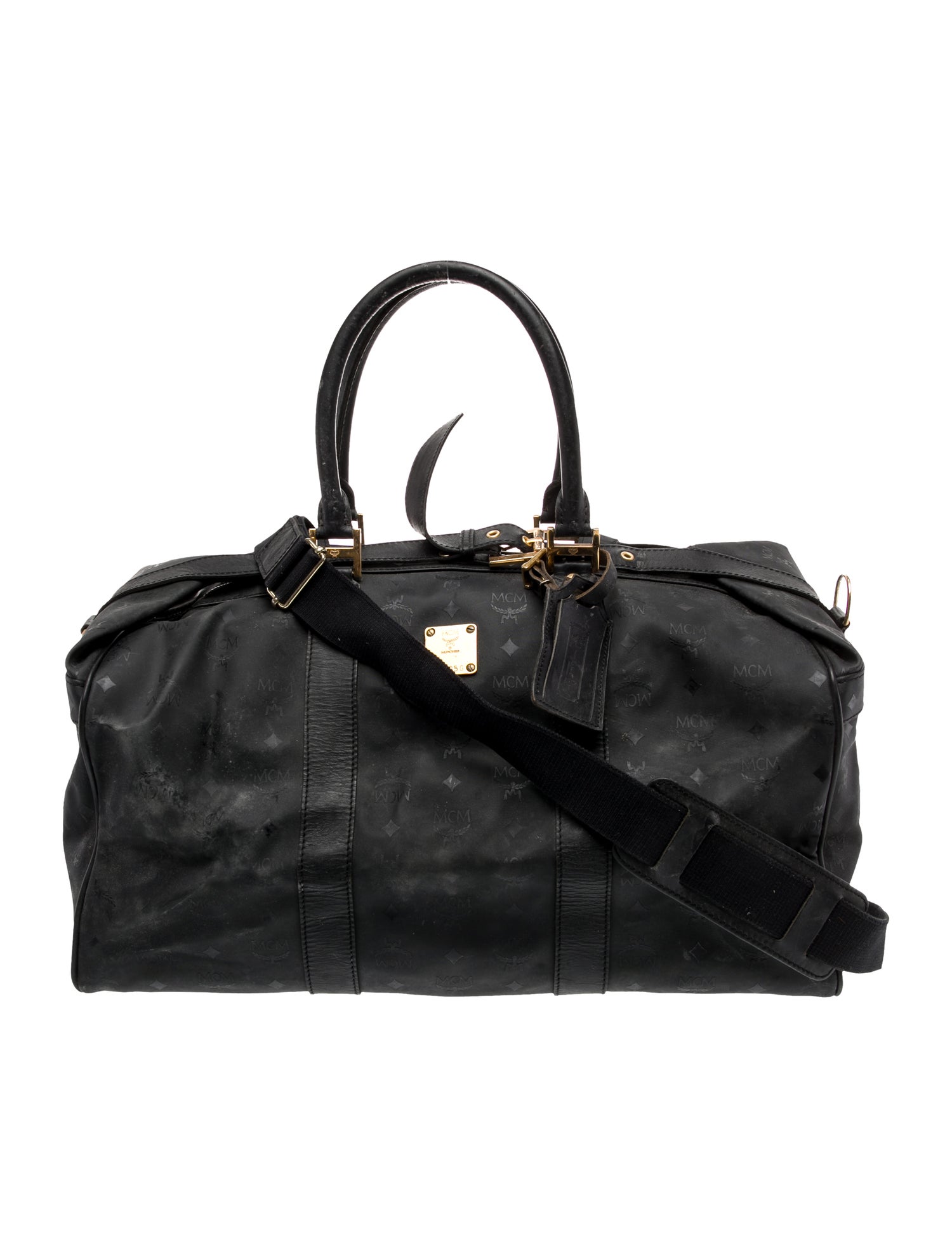 MCM Nylon Weekender Bag
